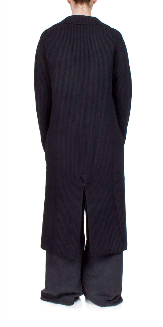 Aya Muse - Knit Trench Coat