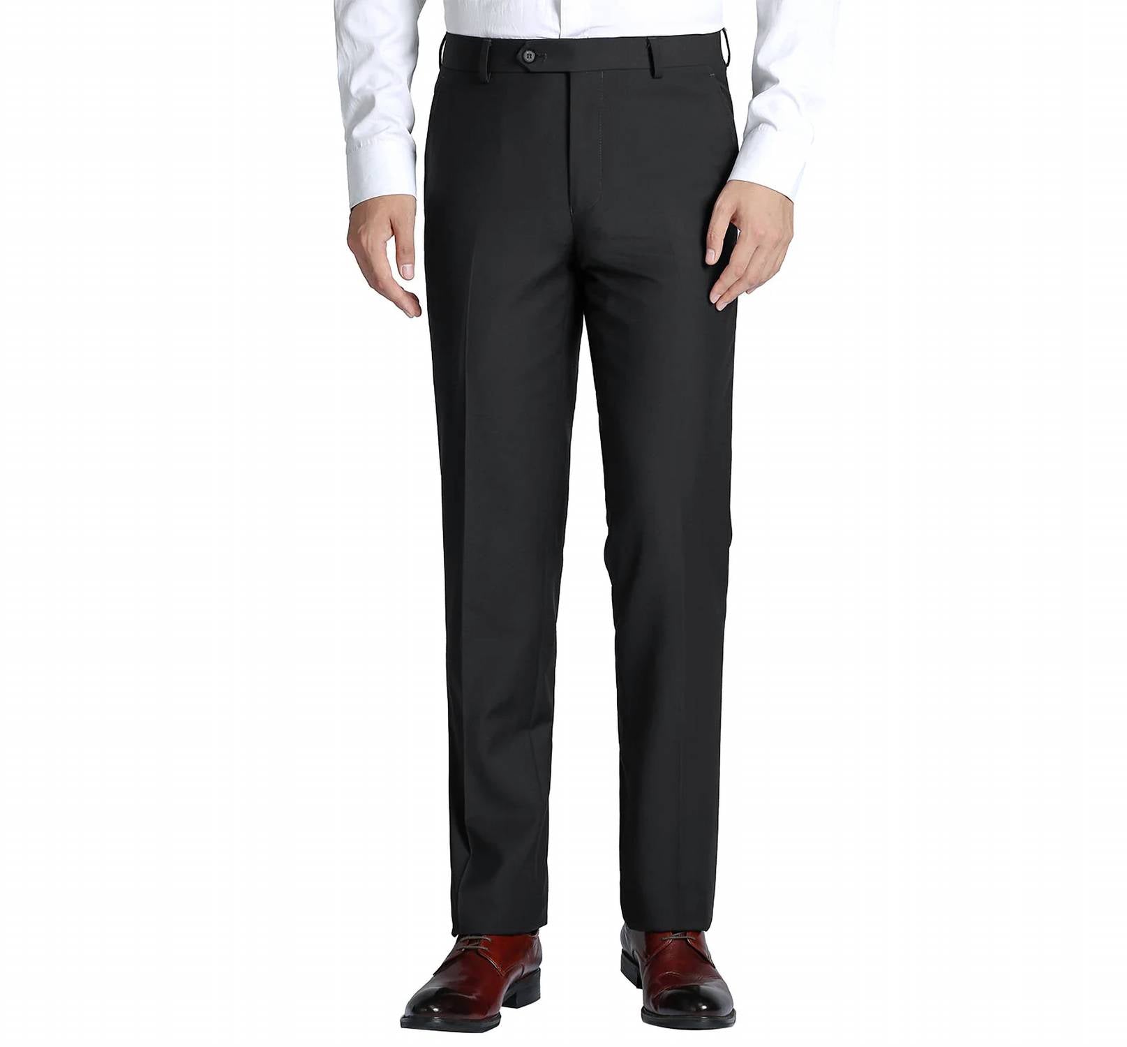 Alessandro Vitello - Super Wool Slim Fit Suit Separate Trousers
