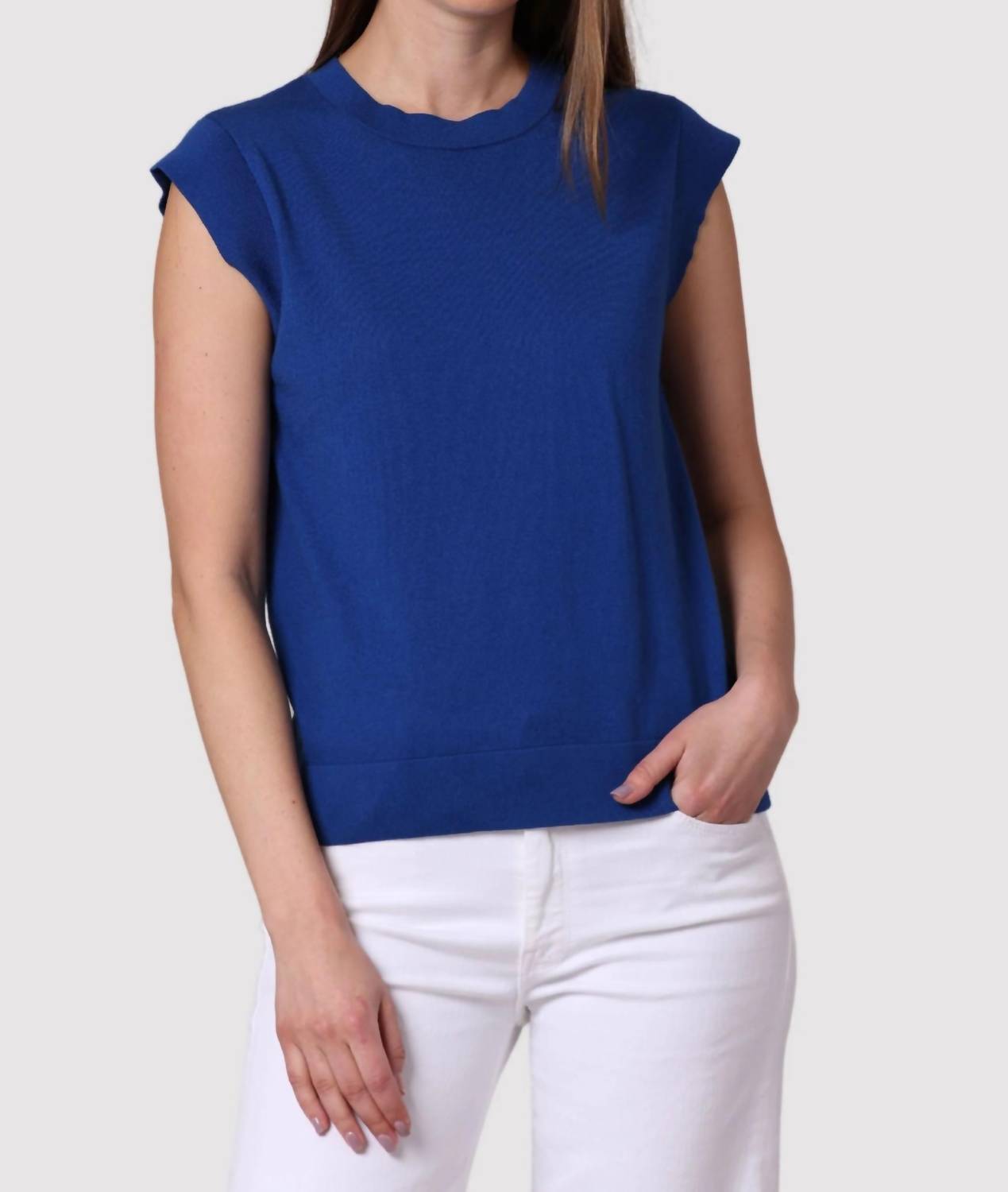 Minnie Rose - Cap Sleeve Crew Tee