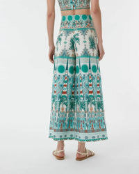 Emporio Sirenuse - Printed Wide Leg Pants