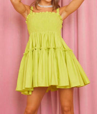 Idem Ditto - Sleeveless Tiered Mini Dress
