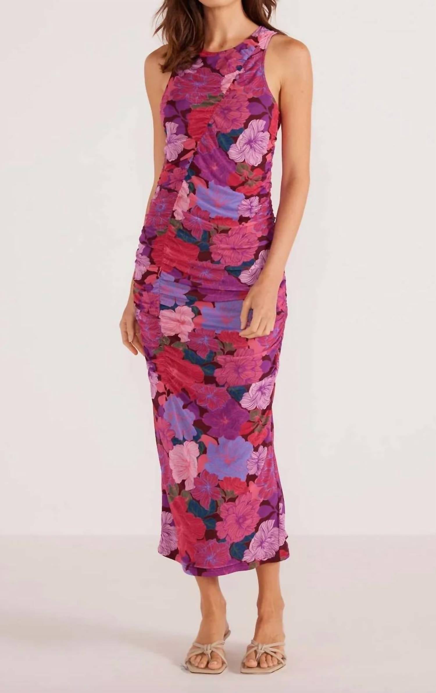 Minkpink - LEXIE MESH MIDI DRESS