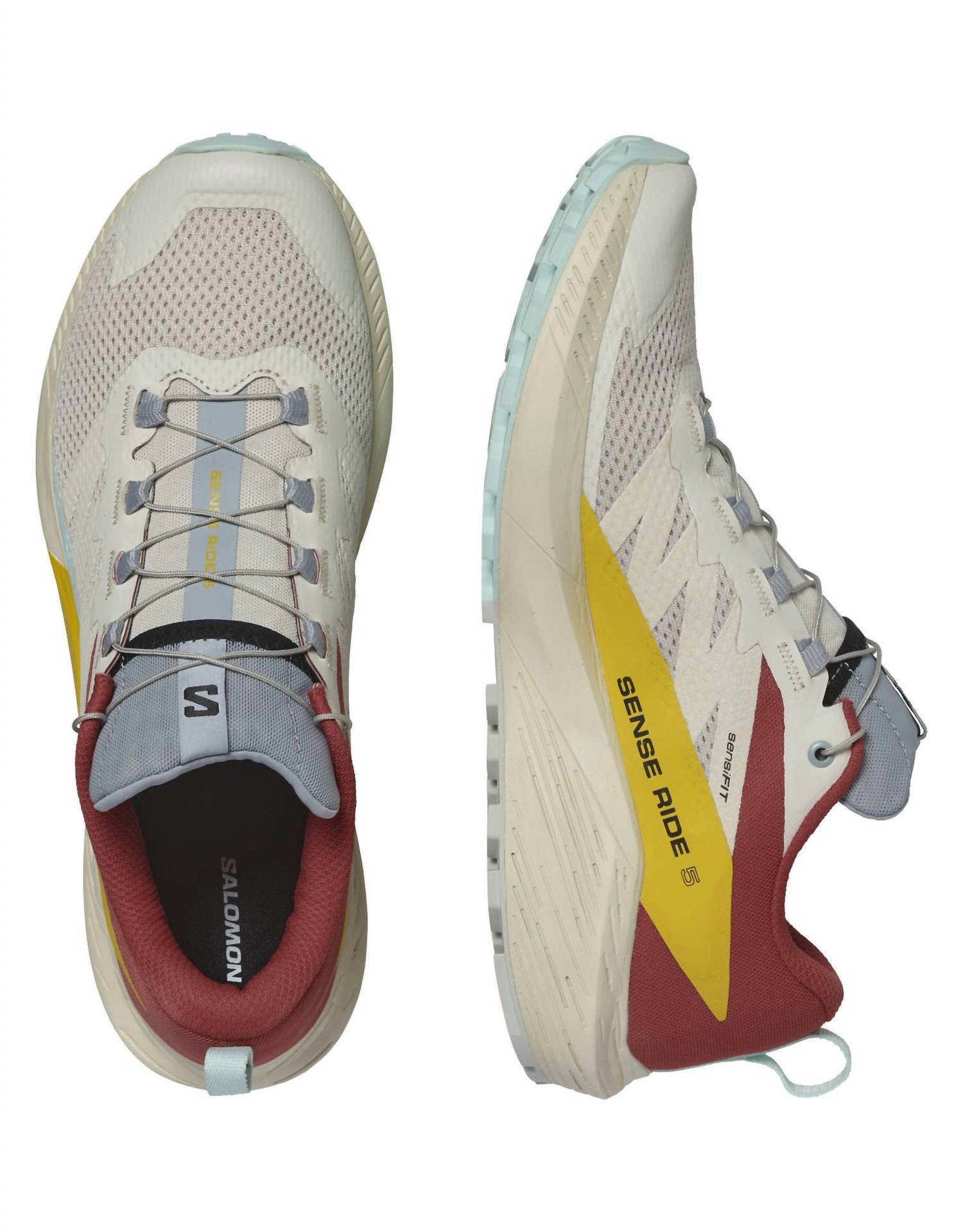 Salomon - Men's Sense Ride 5 Trail Running Shoes