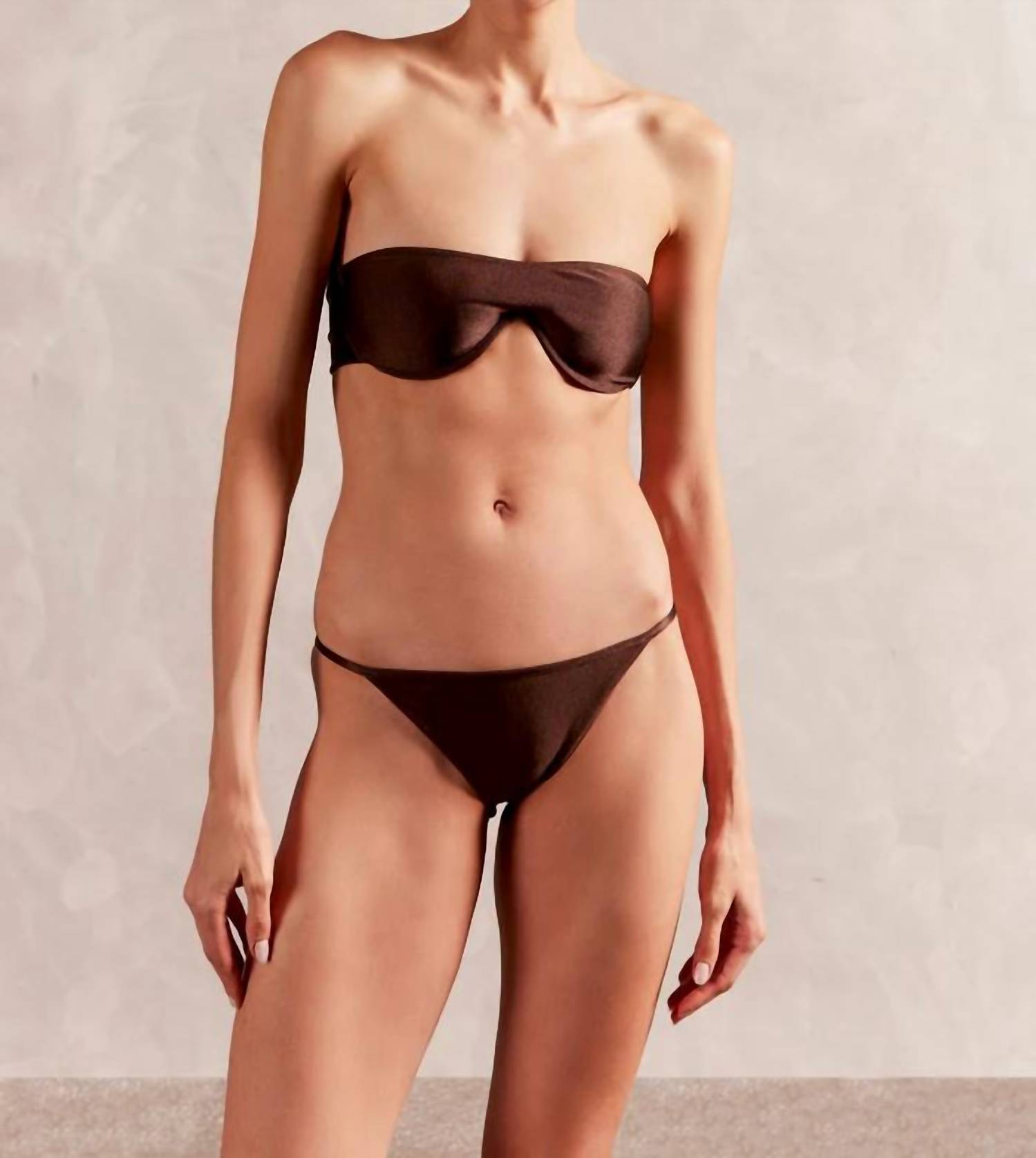 Adriana Degreas - Solid Giardino Sunglasses Bikini Set