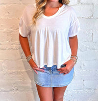 Project Social T - Sylas Notch Neck Tee