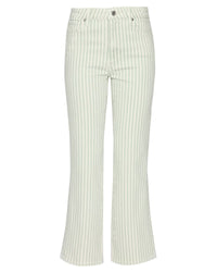 FRAME Reboot Crop Jeans in seamist stripe - women's pants - view 5
