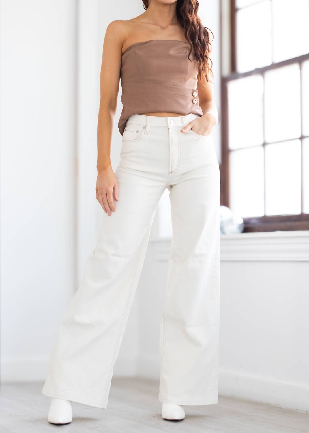 Pistola - Lana High Rise Ultra Wide Leg Jean