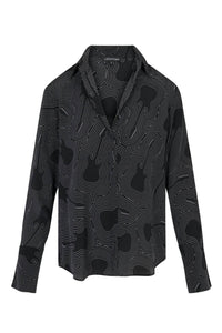 Catherine Gee - Daria French Cuff Silk Blouse