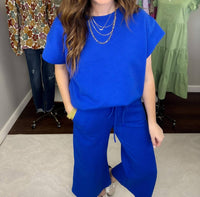 See And Be Seen - Call My Jet Textured Pants