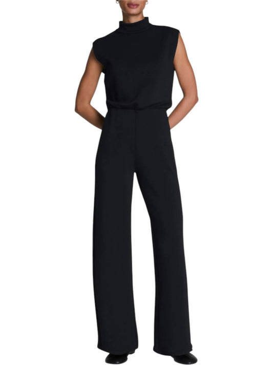 Spanx - Women's Sleeveless Mock Neck Jumpsuit