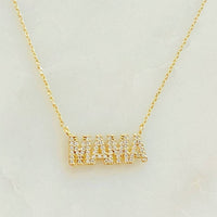 Ellison+Young - Women's Crystal Mama Pendant Necklace