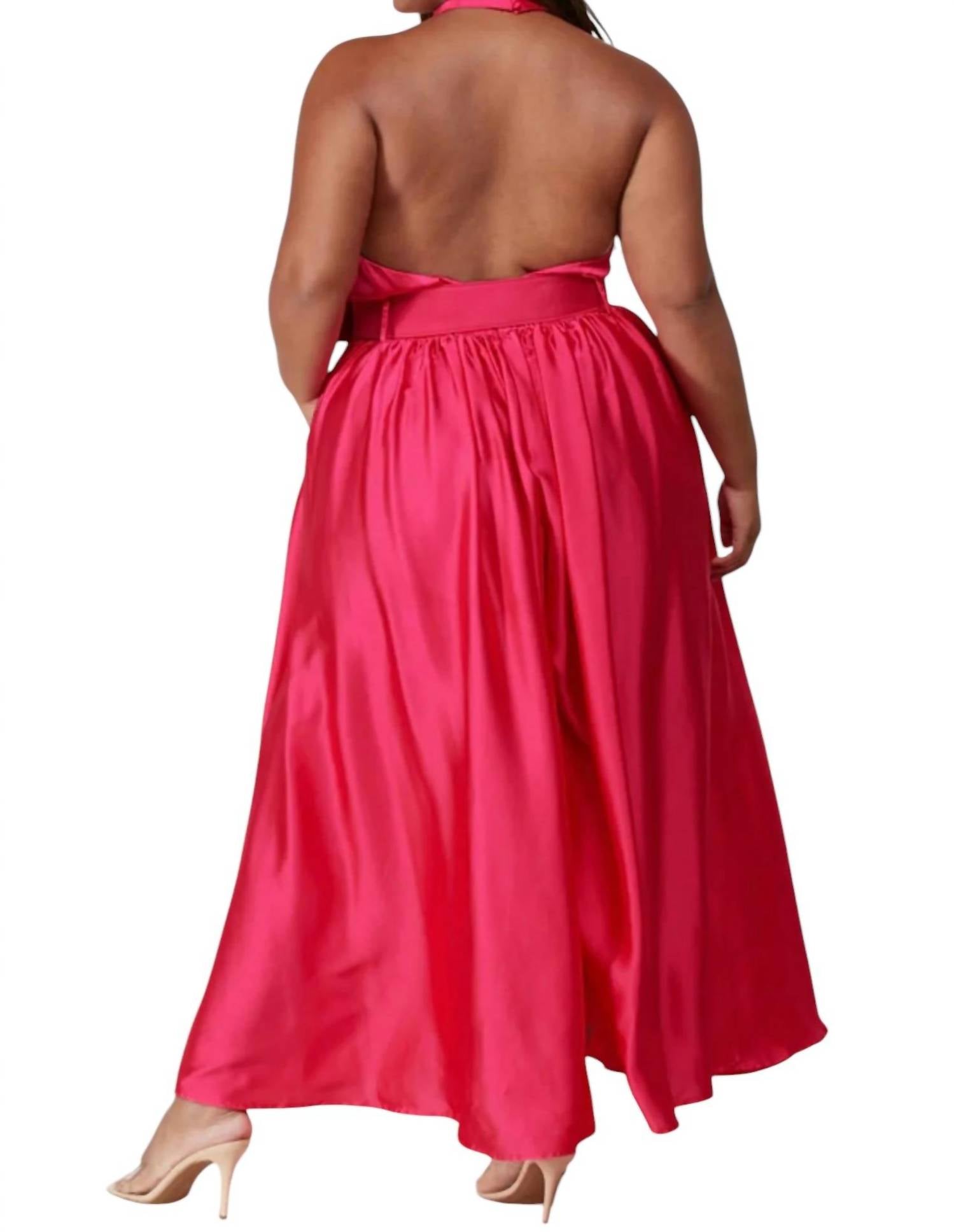 L'Atiste - Halter Jumpsuit