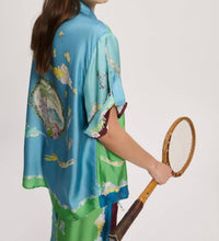 Alemais - Daria Silk Button Down Shirt