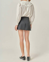 English Factory - Pleated Twill Skort