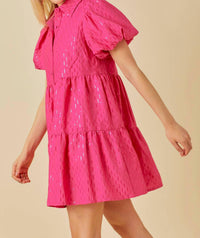 Main Strip - Sparkle Sequin Babydoll Dress
