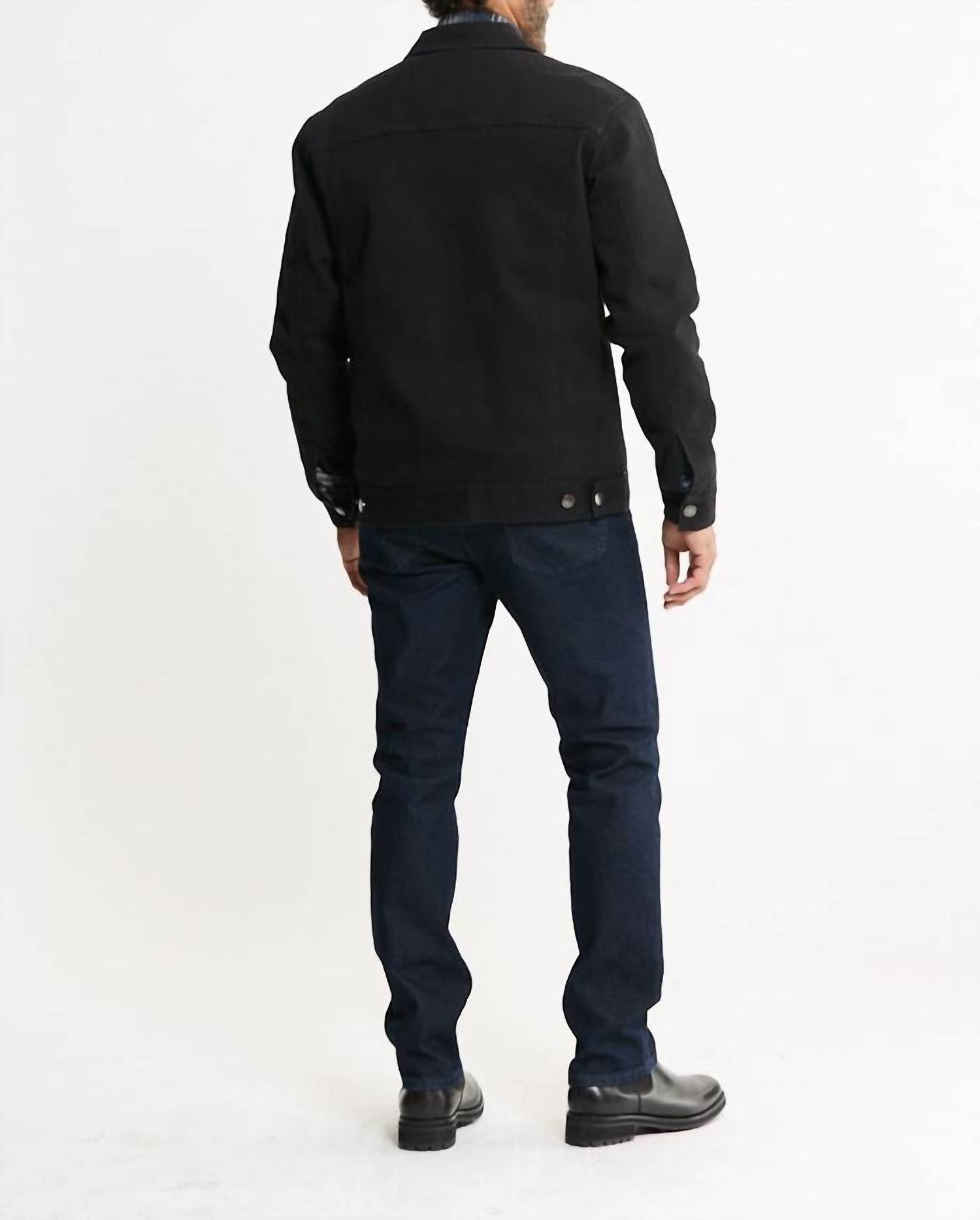 Jachs New York - Lined Bull Denim Trucker Jacket