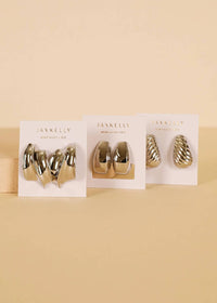 Jaxkelly - Women's Bold Swirl Earrings