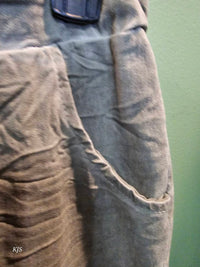 Made In Italy - Women's Embroidered Italian Crinkle Joggers