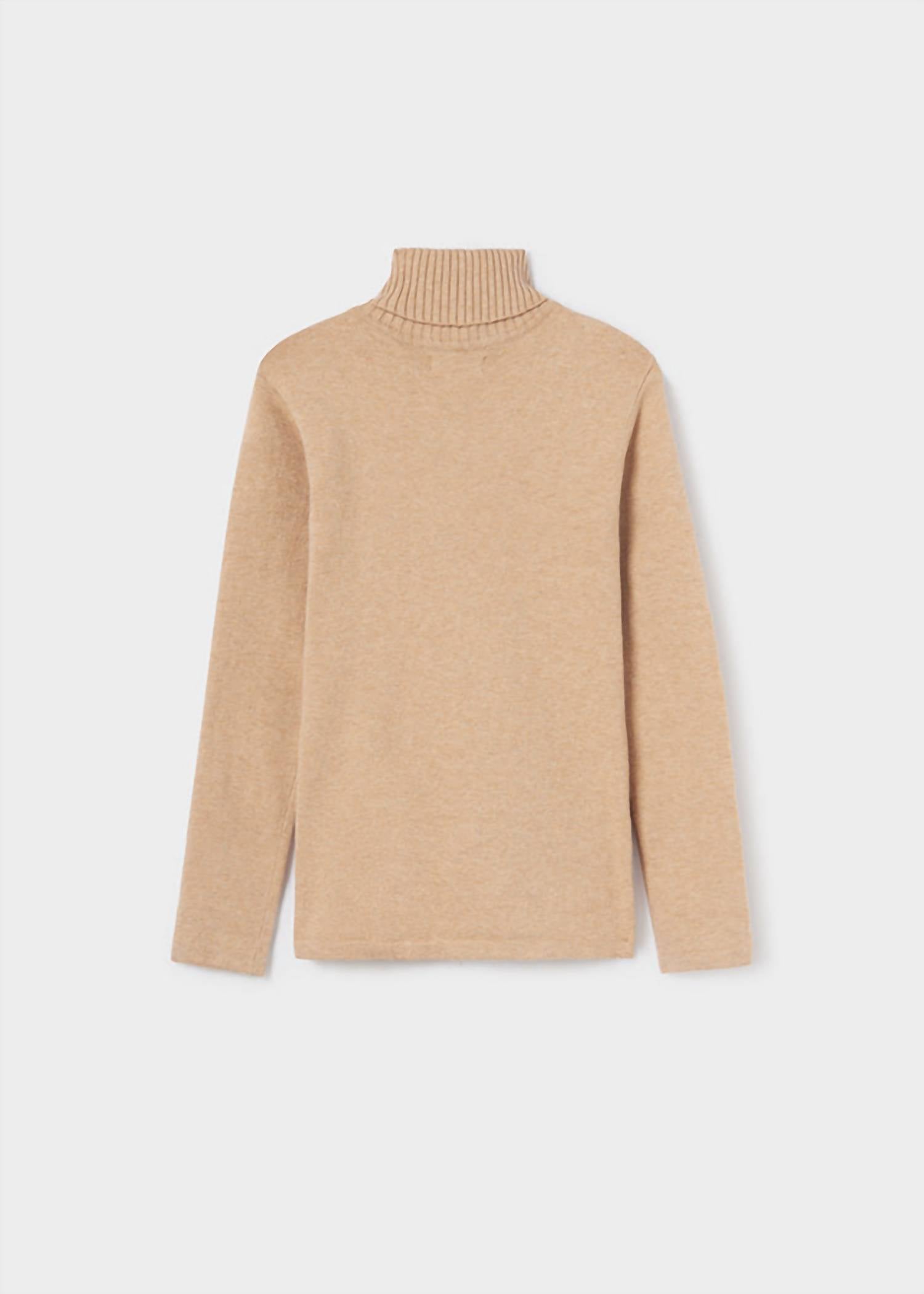 Mayoral - Girls' Basic Turtleneck Sweater
