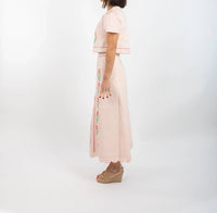 Garland Bags - Emmy Cropped Top And Midi Skirt Set