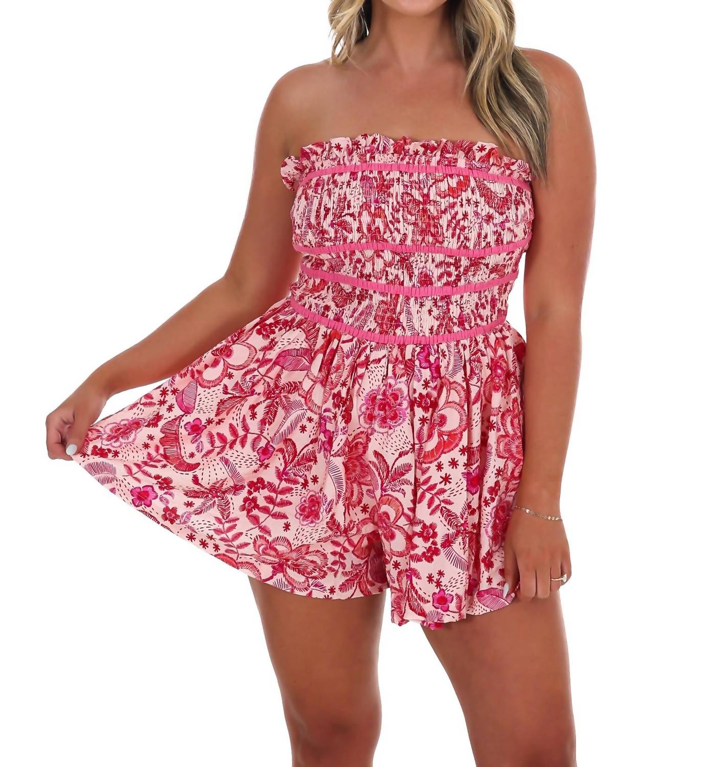 Pretty Follies - Floral Whimsy Romper