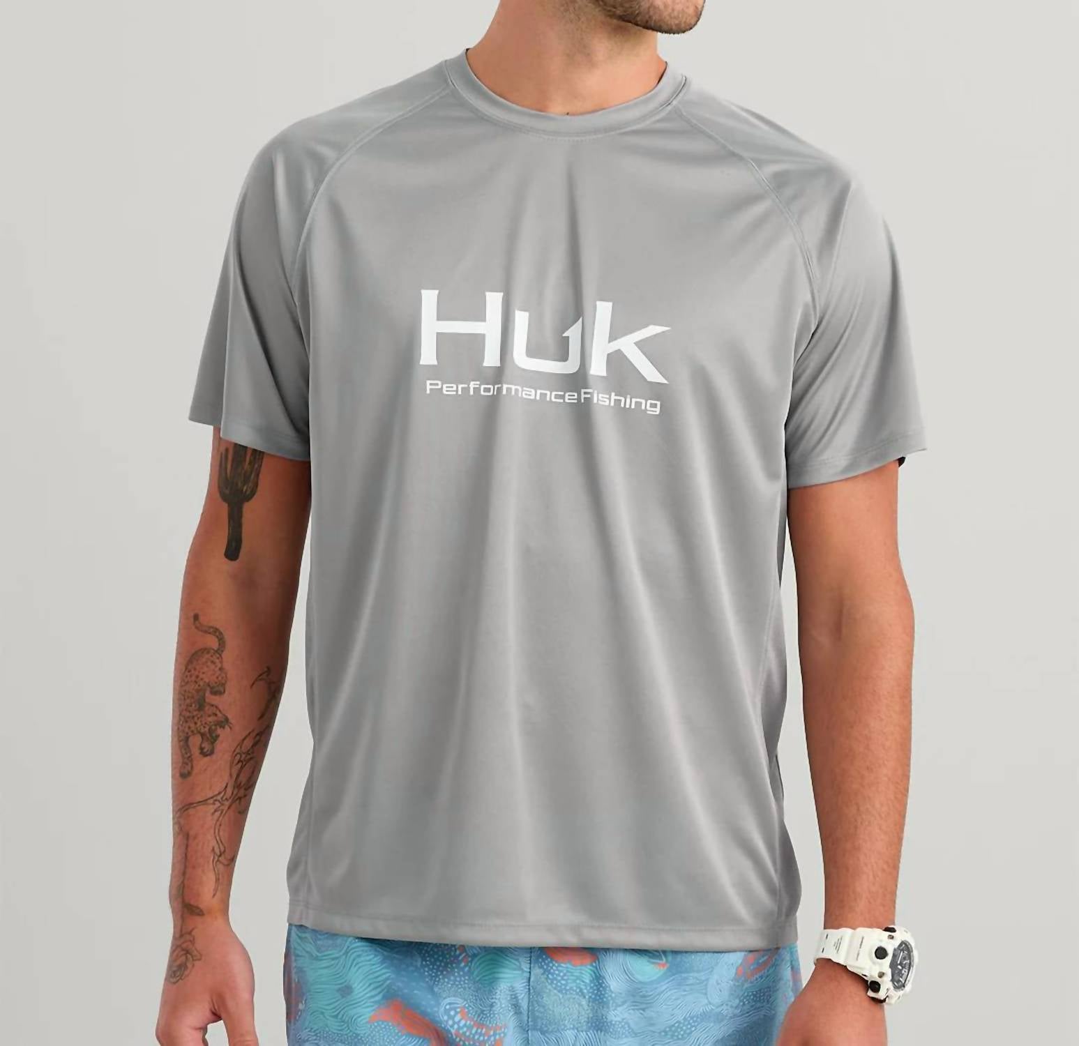 Huk - Pursuit Short Sleeve Crew Top