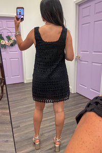 Entro - Crochet Mini Dress