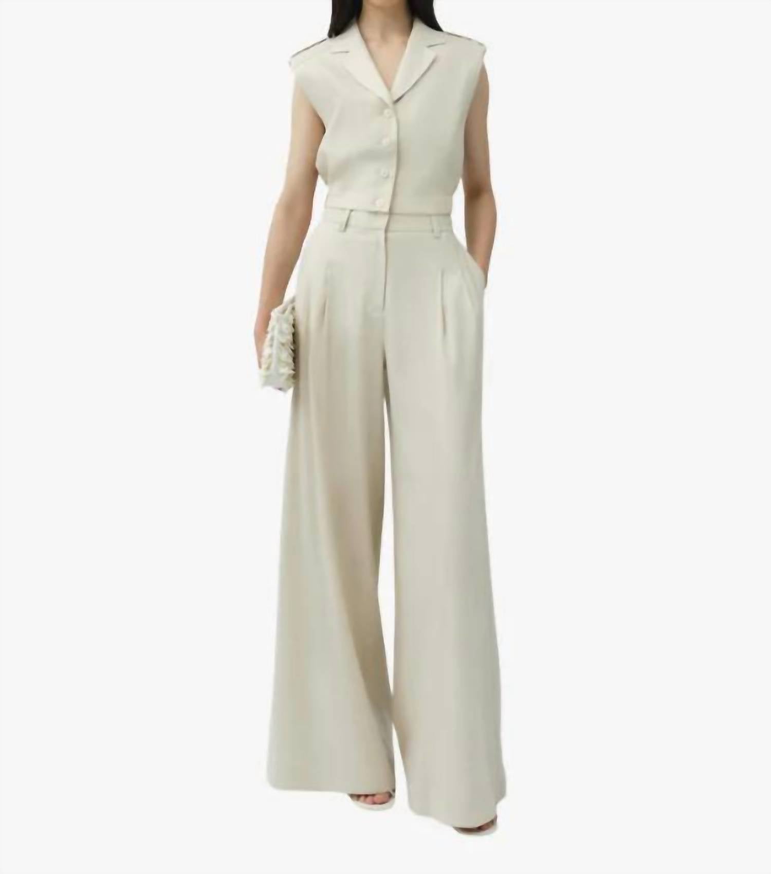 Simkhai - Ramsey Linen Wide Leg Pants