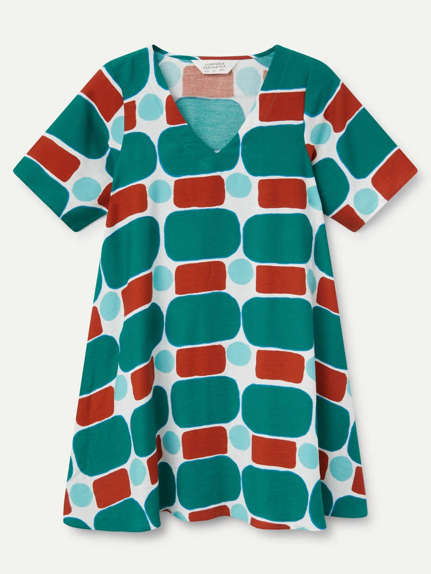 Compañía Fantástica - Peppermint Print Dress