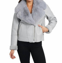 Alana Faux Leather Jacket