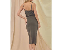 Fore Collection - Ava Wrap Midi Dress