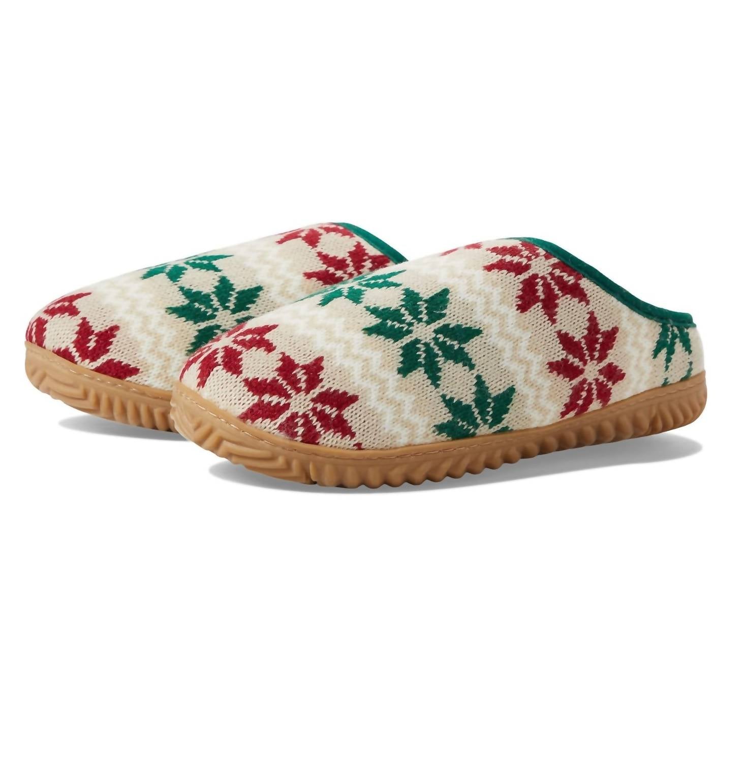 Staheekum Unisex Holiday Party Slipper in oat - women's shoe