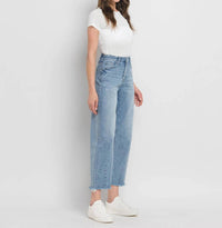 Flying Monkey - High Rise Barrel Jeans