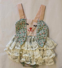 Be Girl Clothing - Girl's Wren Bunny Romper