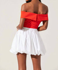 Astr - Telayna Off Shoulder Bow Top