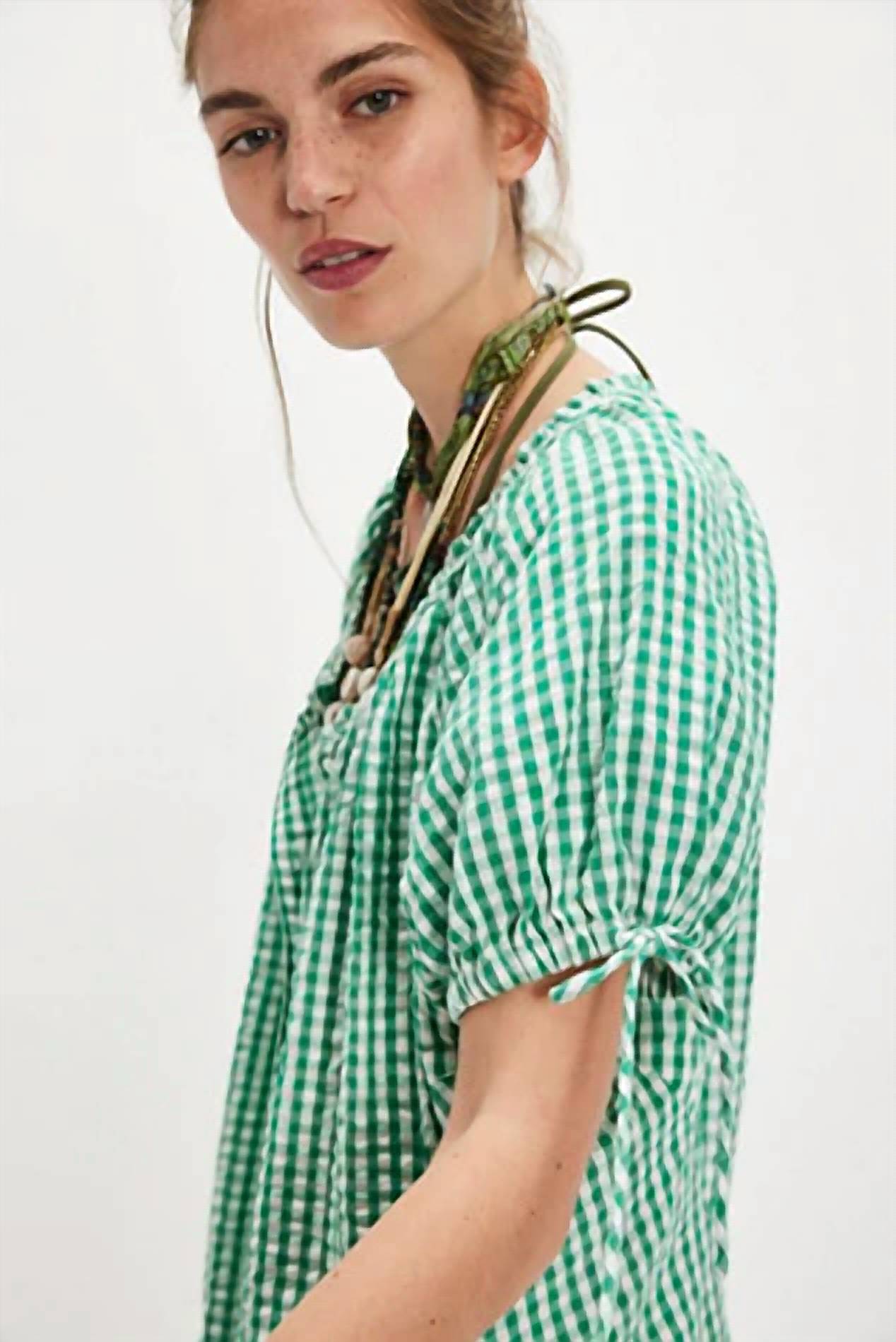 Free People - Farley Gingham Tunic