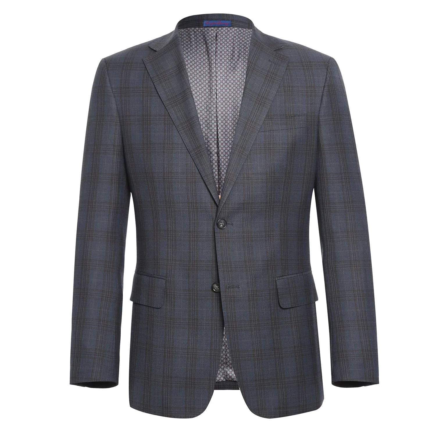 English Laundry - Men's Stretch Performance Single Breasted Slim Fit Suit Set