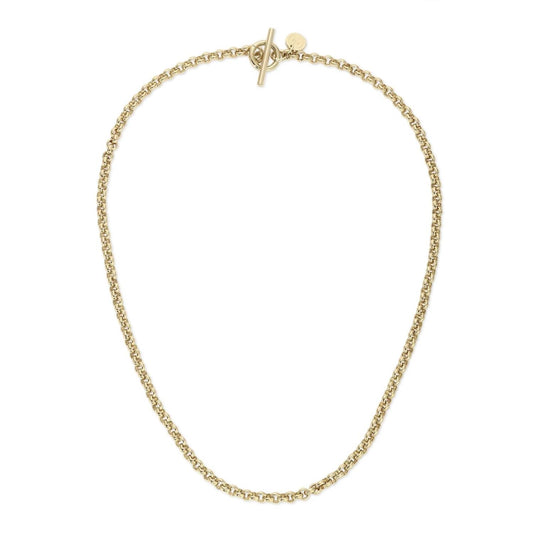 Eklexic - Women's Micro Royal Rolo Chain Convertible Lariat