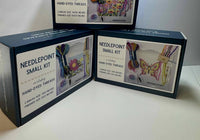 Storyteller Stitchery Bee & Bloom Modern Needlepoint Kit in multi - item - view 4