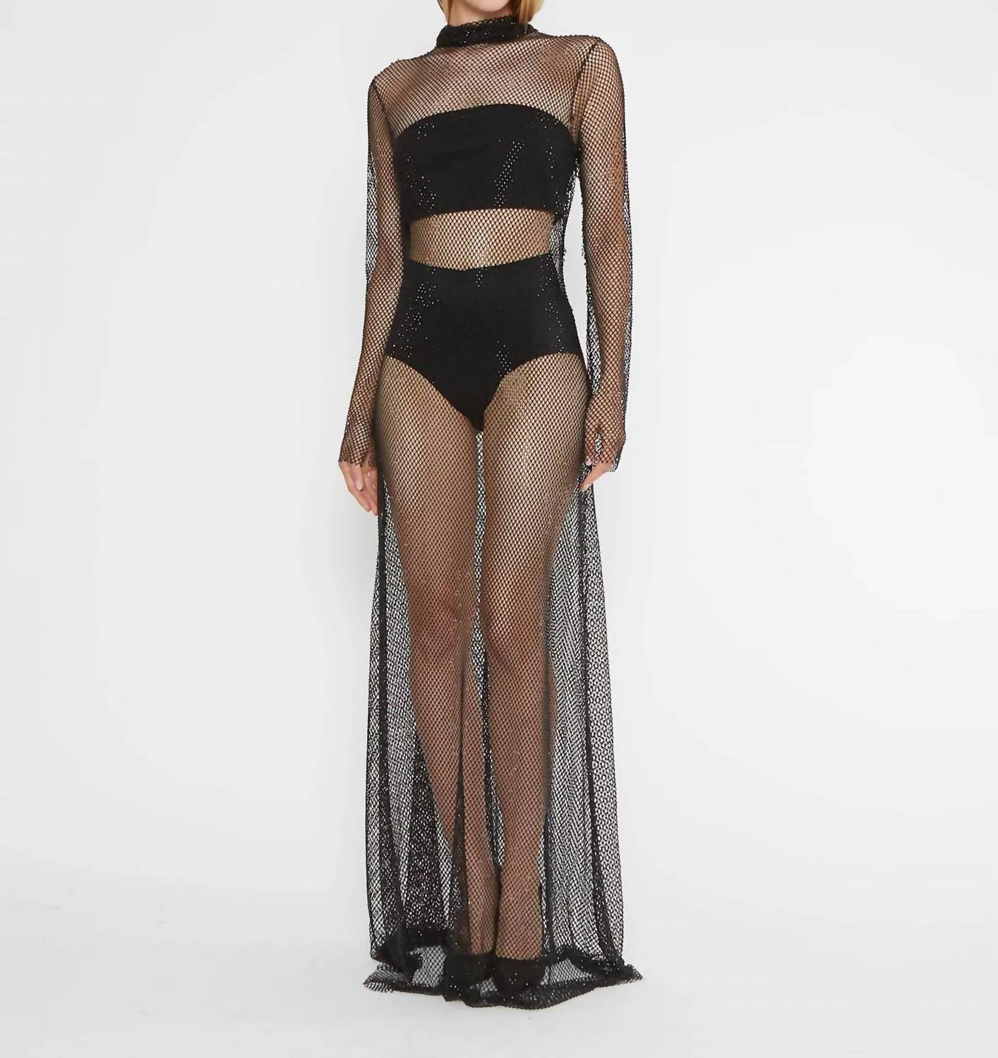 Ripley Rader - Fishnet Kate Maxi Dress