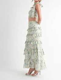 Mable - Ruffle Skirt Set
