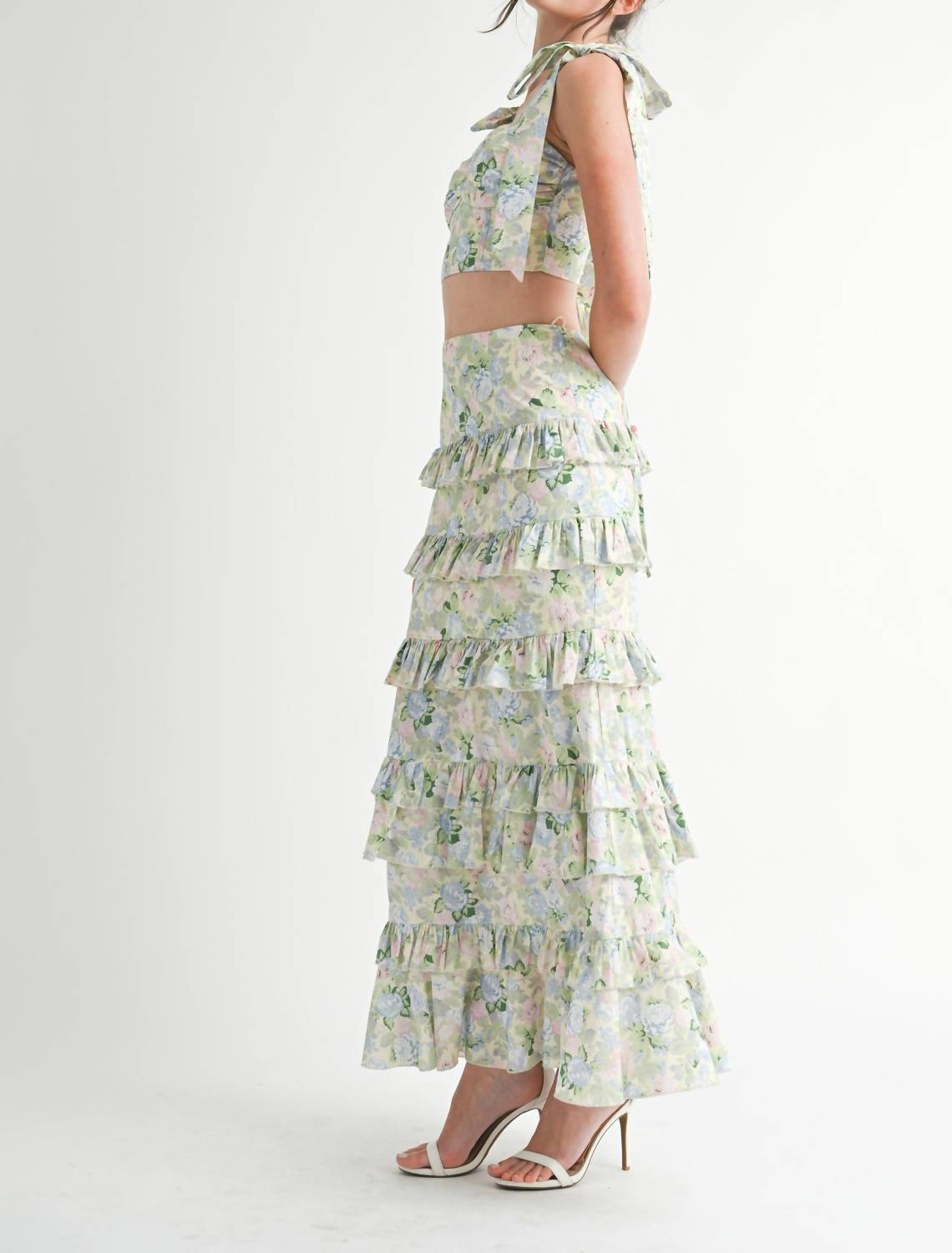 Mable - Ruffle Skirt Set