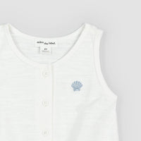Miles The Label - Girl's Tied Shell Knit Tank