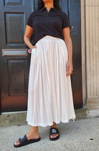 Engineered Garments - Gather Eyelet Skirt