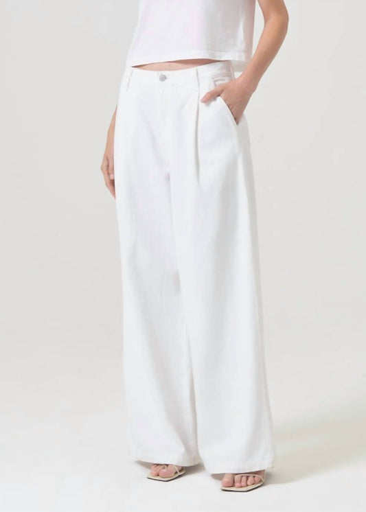 Agolde - Ellis Low-slung Wide Leg Trouser Pants