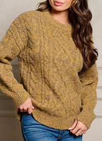 Mystree - Cabin Cable Knit Sweater