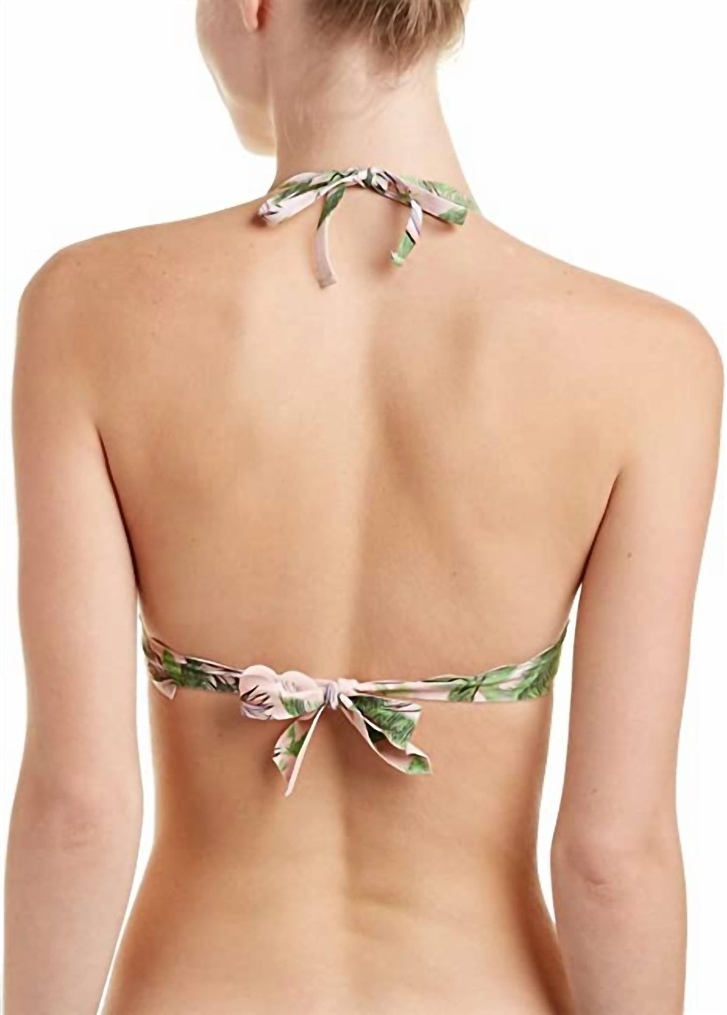 BERMUDA REVERSIBLE SEAMLESS WAVE BIKINI TOP