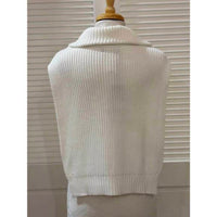 Renuar - Women's Knit Dickie Quarter Zip Vest