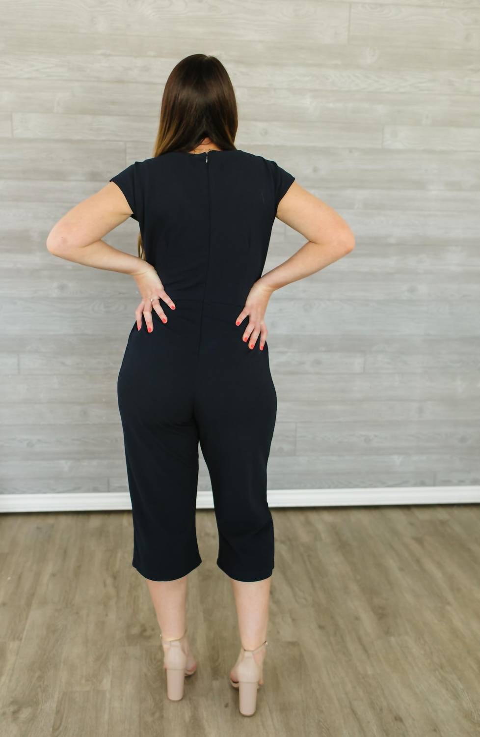Front Tie Jumpsuit