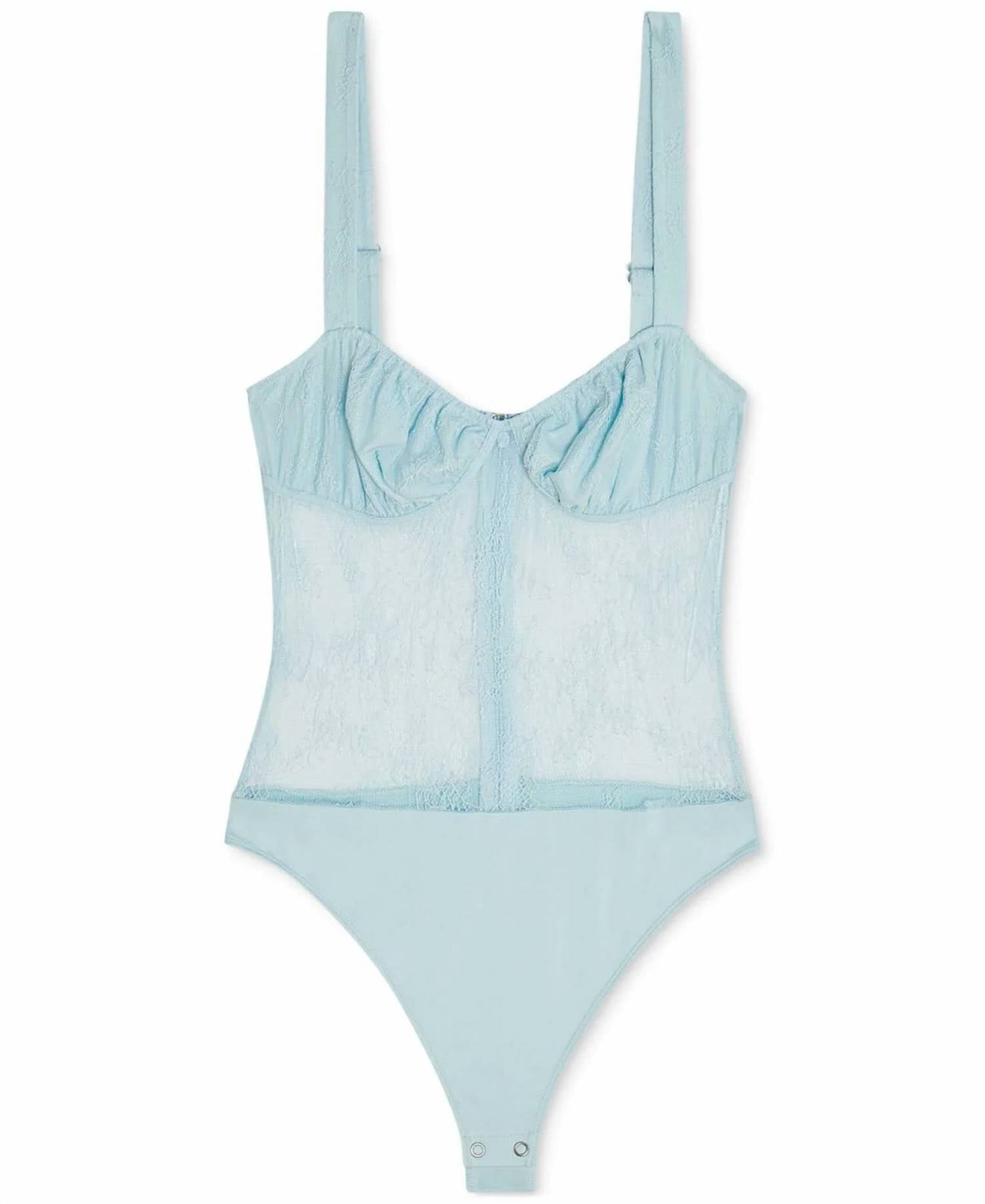 Danielle Bernstein - Women's Sheer Lace Intimates Bodysuit